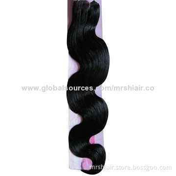 Human Hair Extensions, 20 Inches, 100% Virgin Indian Hair Wave